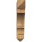 Ekena Millwork Balboa Arts & Crafts Smooth Bracket, Western Red Cedar, 5 1/2"W x 30"D x 30"H BKT06X30X30BOA03SWR - alternate 2